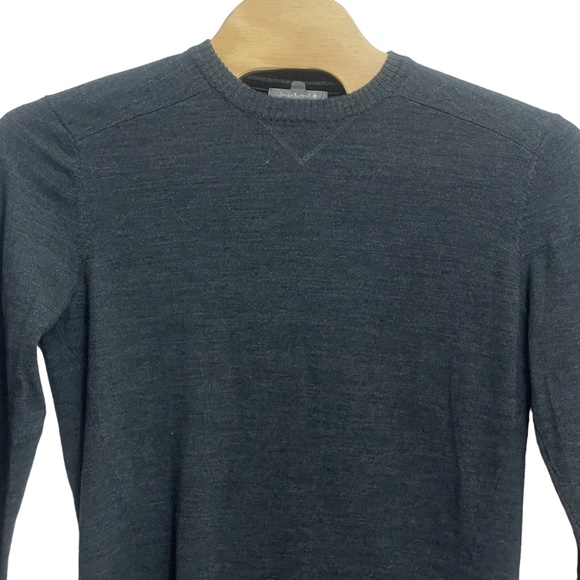 Smartwool Men's Large Gray Sweater Crew Neck Wool Blend - Picture 6 of 7